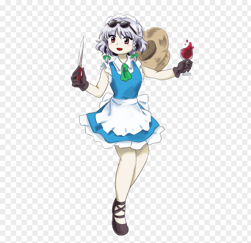 Sakuya Izayoi Hidden Star In Four Seasons Legacy Of Lunatic Kingdom Team Shanghai Alice 幻想乡 Cirno PNG