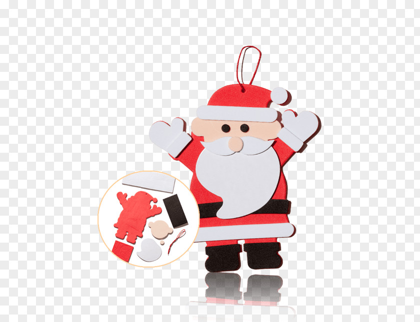 Santa Claus Christmas Ornament PNG