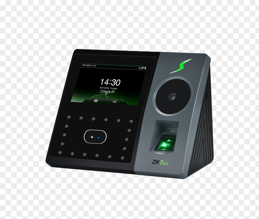 Zkteco Biometrics Fingerprint Facial Recognition System Access Control PNG