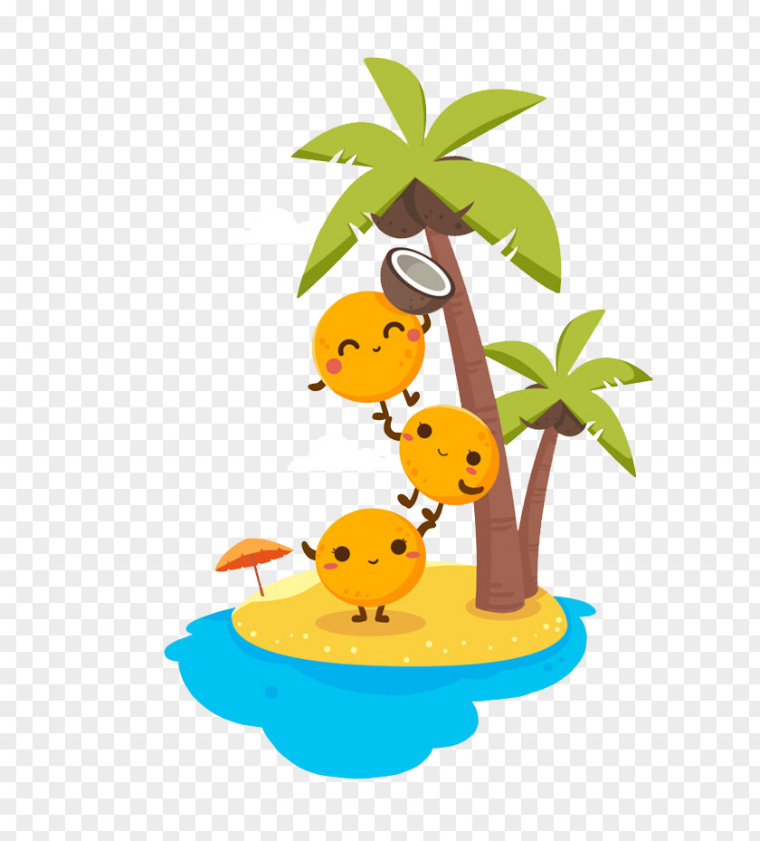 Beach Sandy Illustration PNG