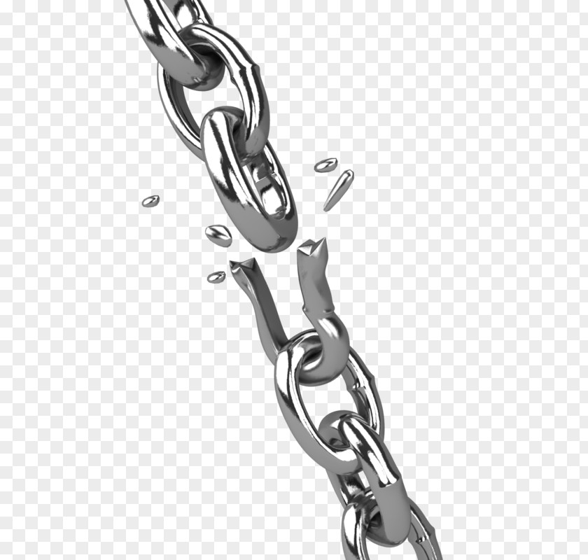 Broken Ball And Chain Presentation Clip Art PNG