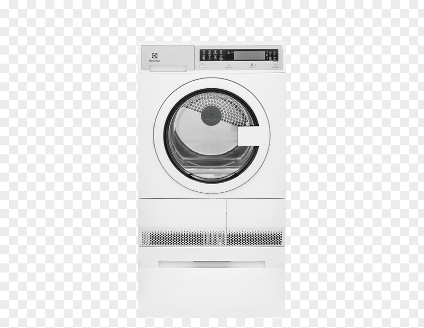 Clothes Dryer Combo Washer Home Appliance Electrolux EIED200Q PNG