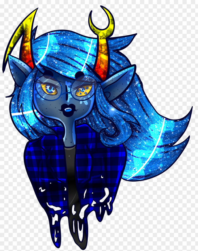 Cobalt Demon Blue PNG