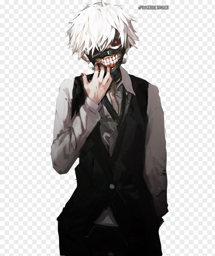 Kaneki Ken Image Tokyo Ghoul T-shirt PNG