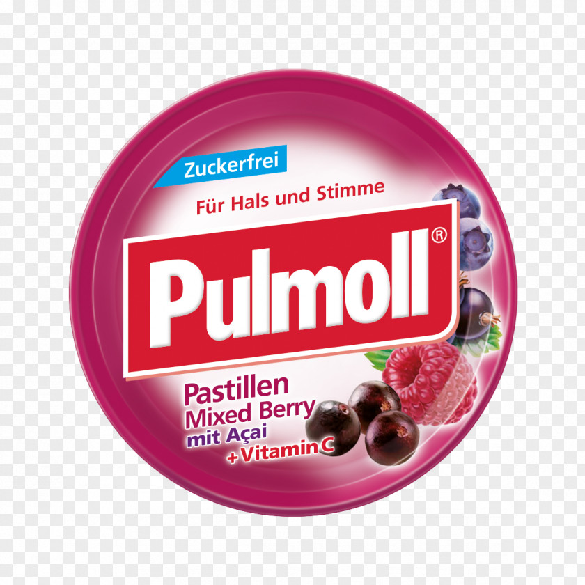 Mixed Berry Pastille Pulmoll Throat Lozenge Candy Honey PNG