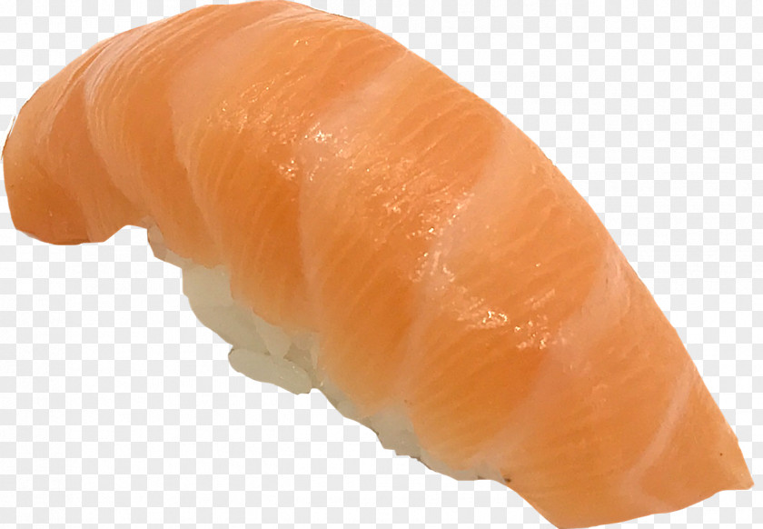 Nigiri Lox Smoked Salmon Finger PNG