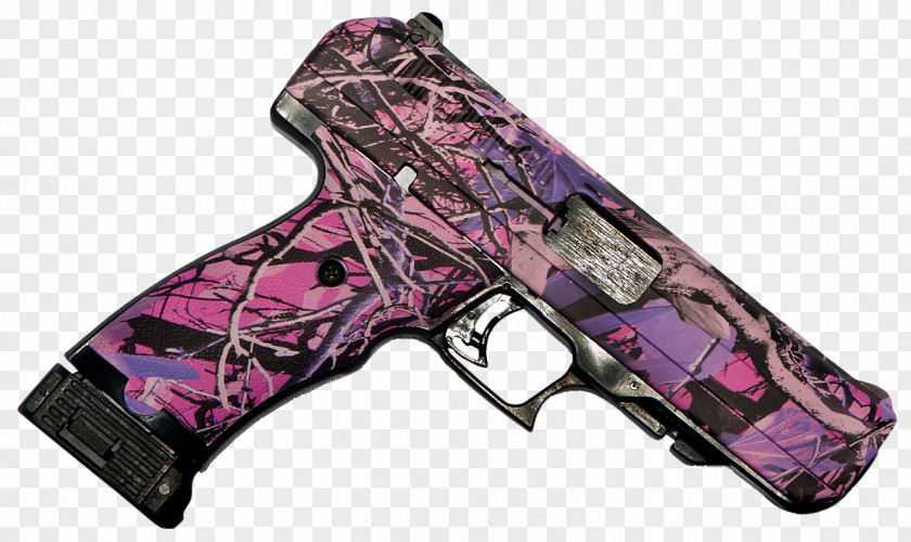 Pink Camo Hi-Point Firearms .45 ACP Automatic Colt Pistol C-9 Model JCP PNG