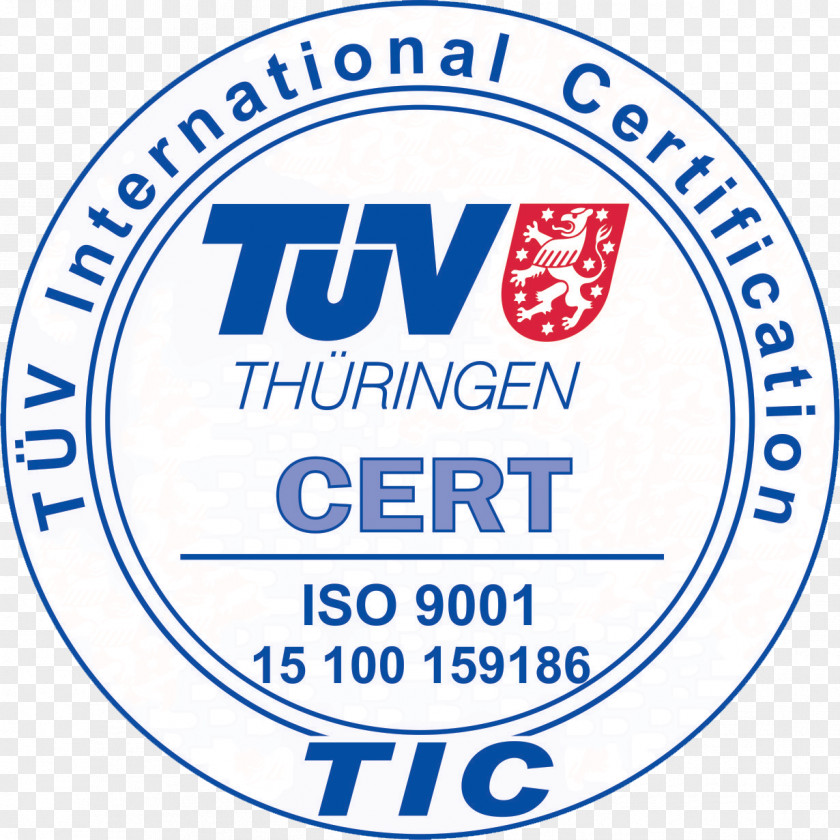 Certified Technischer Überwachungsverein Organization ISO 9000 Transport PNG