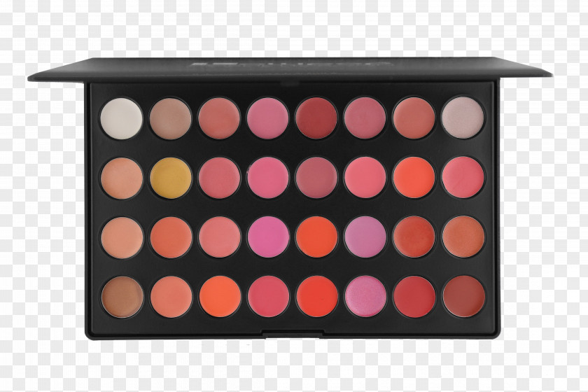Lipstick Eye Shadow Cosmetics Morphe Fall Into Frost Eyeshadow Palette Rouge 35OM Color Matte Nature Glow PNG