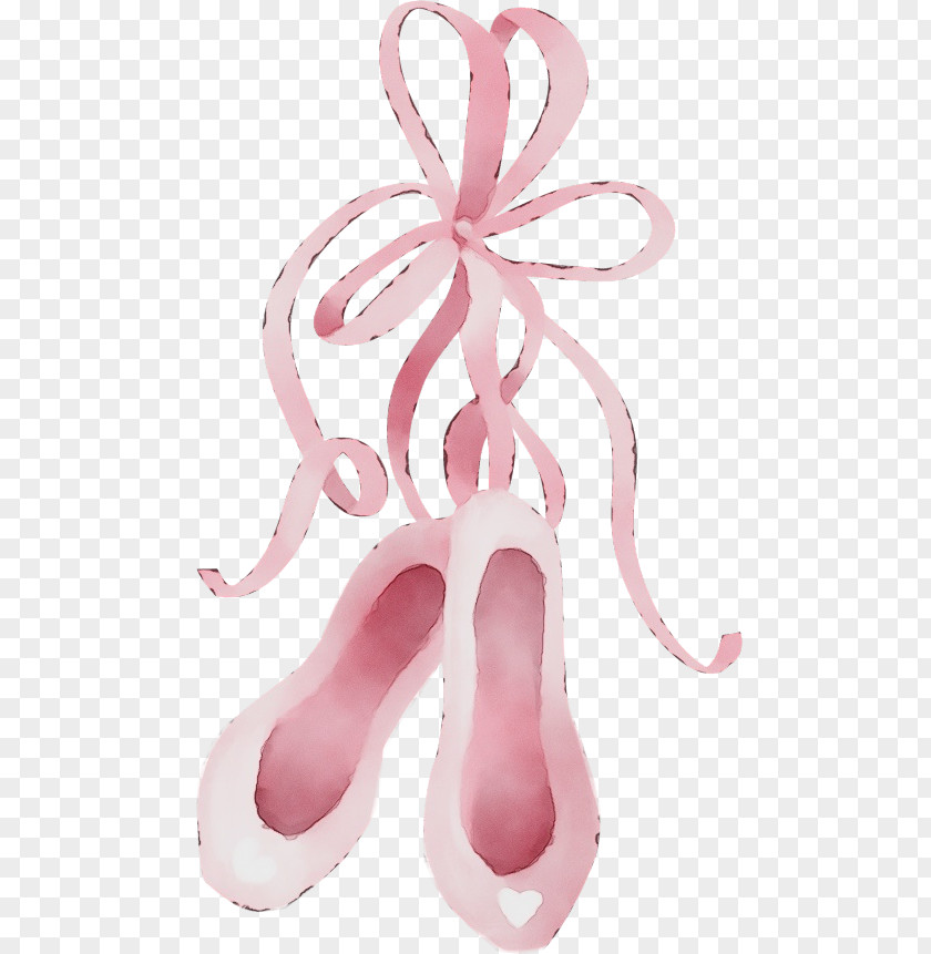 Shoe Flip-flops High-heeled Footwear Pink M PNG