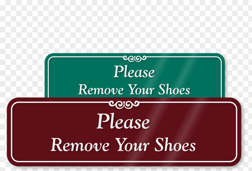 Shoes Sign Door Hanger Arrow Food PNG