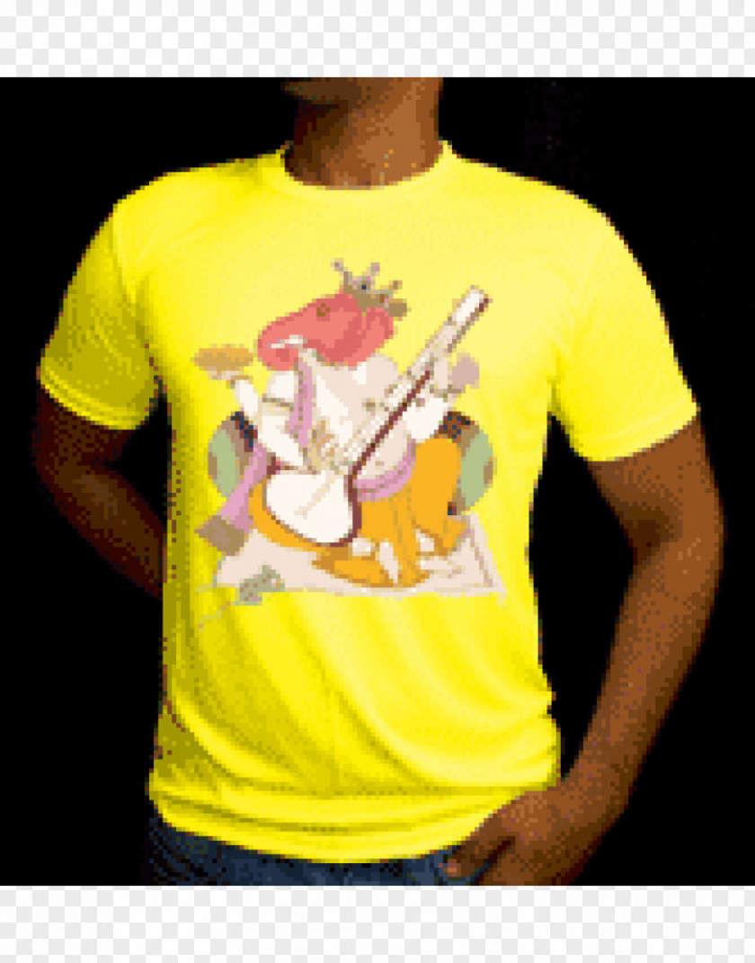 Sri Ganesh Printed T-shirt Hoodie Lets Flaunt Inc PNG