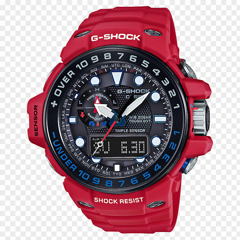 Watch Master Of G G-Shock Casio Wave Ceptor PNG
