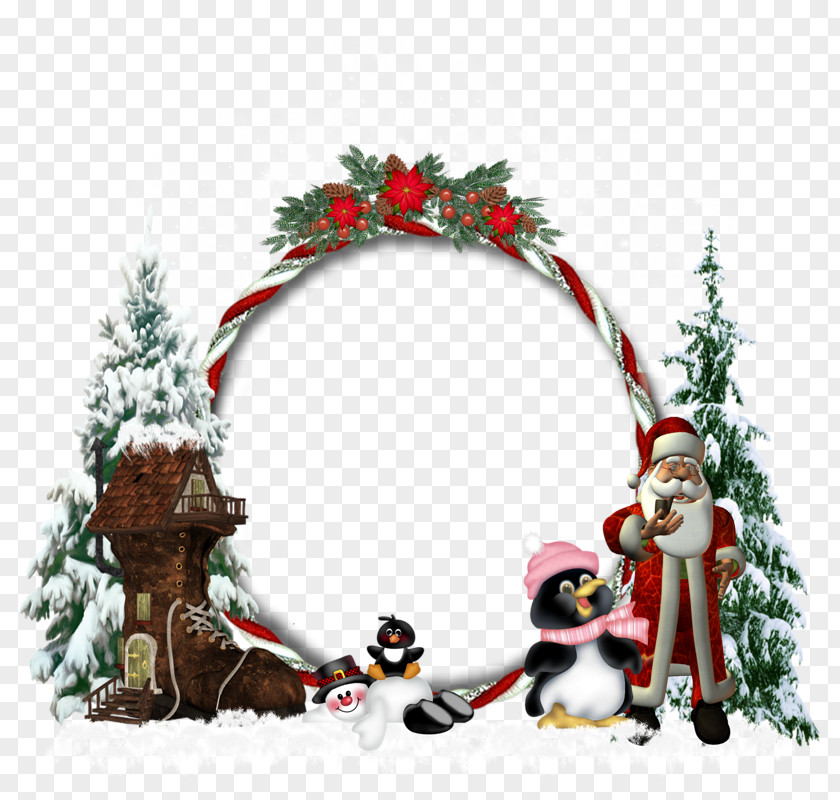 Christmas Ornament Rigid Frame Picture Frames PNG