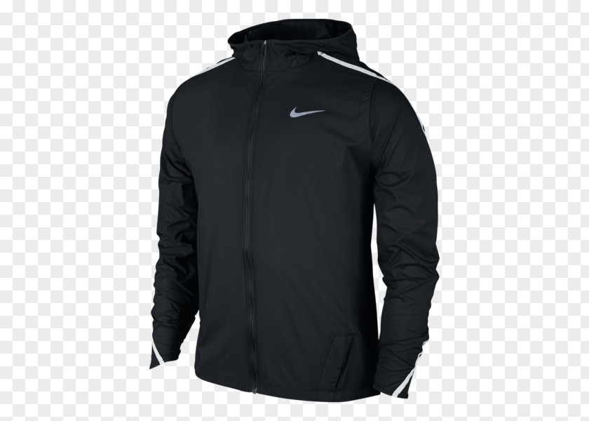 Nike Black Jacket With Hood Hoodie Amazon.com Sweater PNG