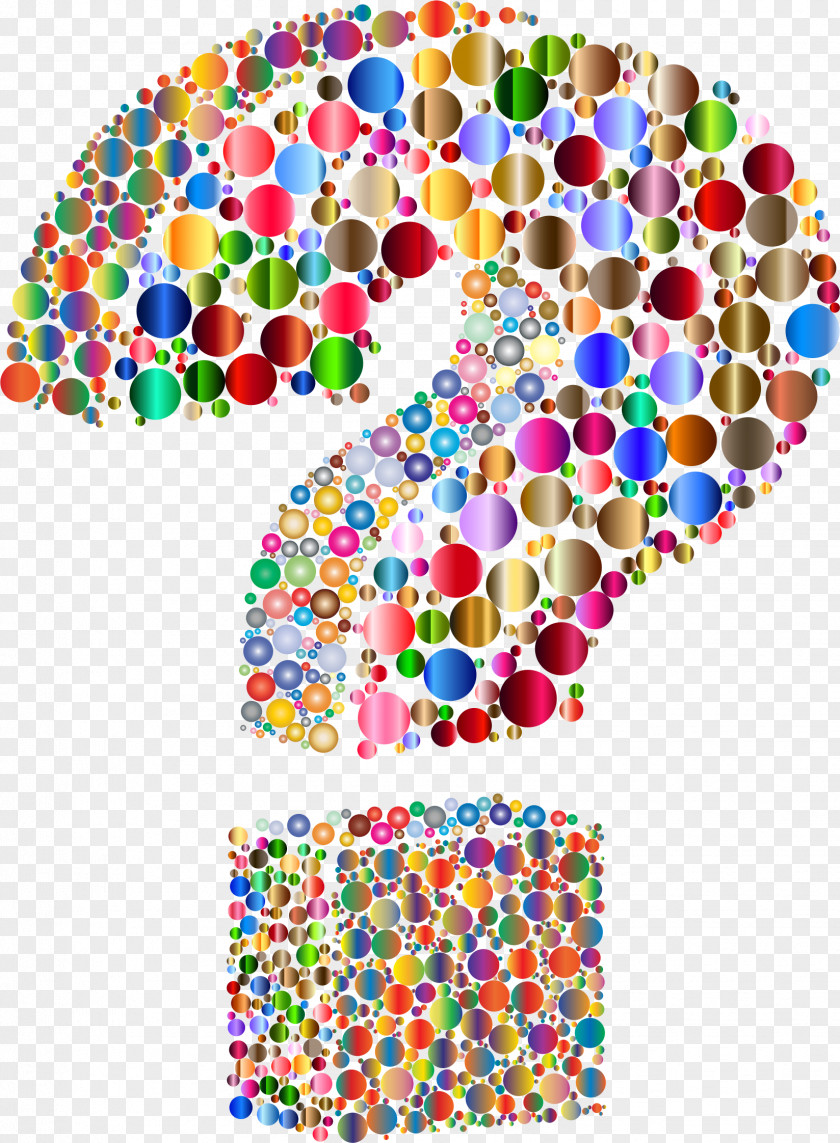 Question Marks Mark Color Clip Art PNG