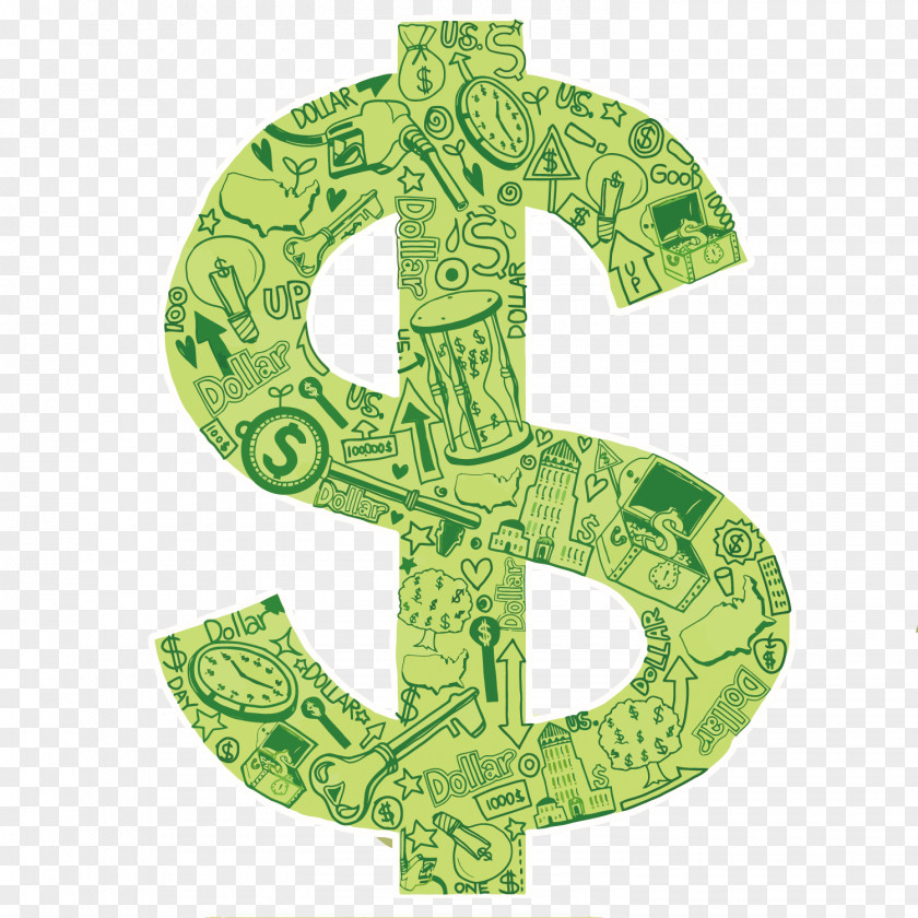 Vector Dollar Sign United States PNG