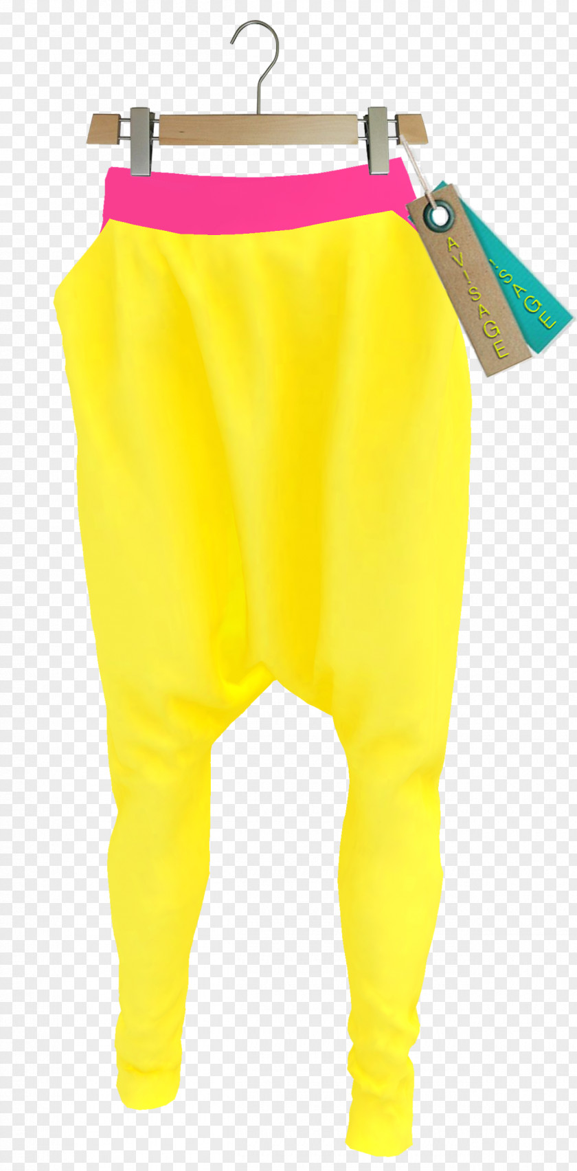 Yellow Dust Pants PNG