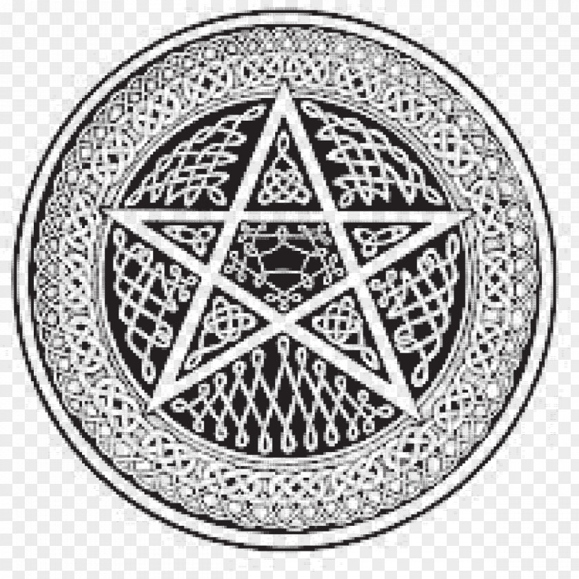 Pentacle Celts Celtic Knot Polytheism Pentagram PNG