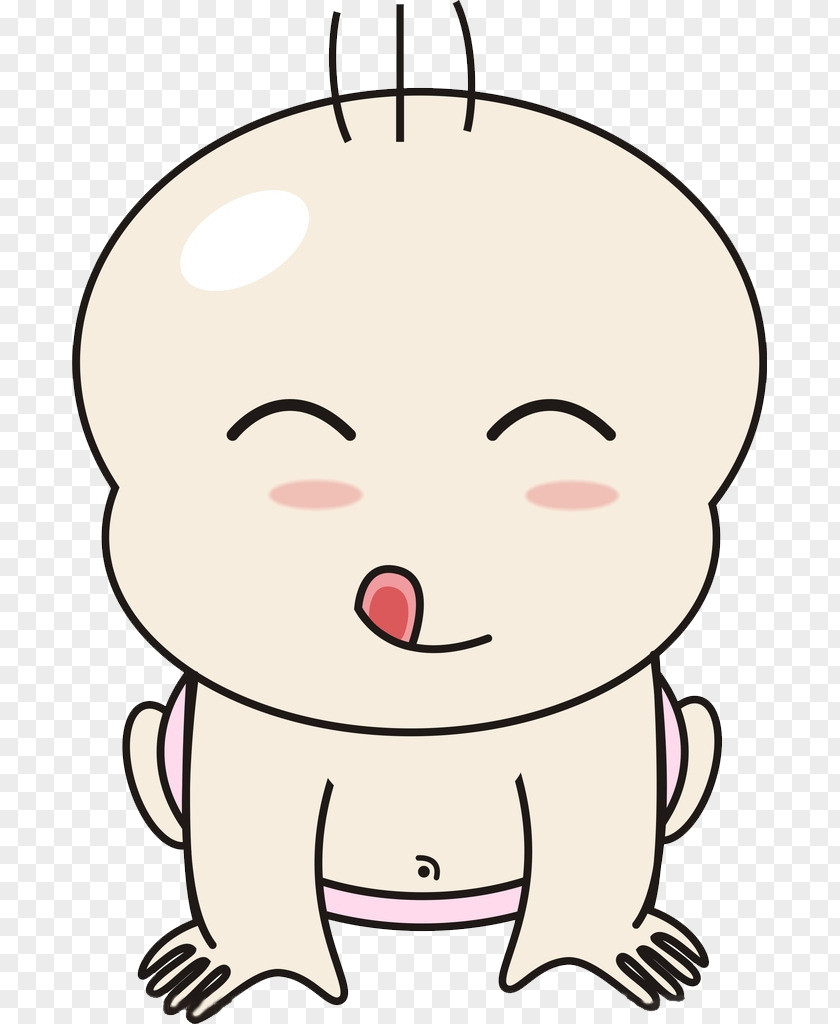 Baby Smile Child Cartoon Infant PNG