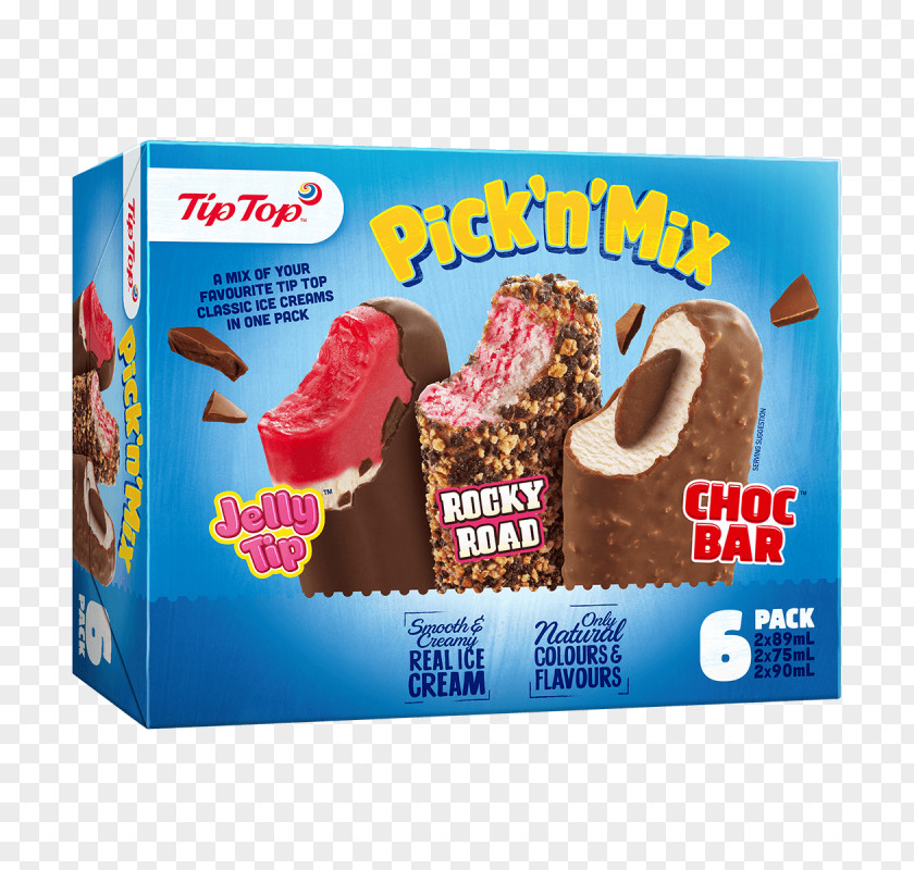 Ice Cream Flavor Tip Top Rocky Road PNG