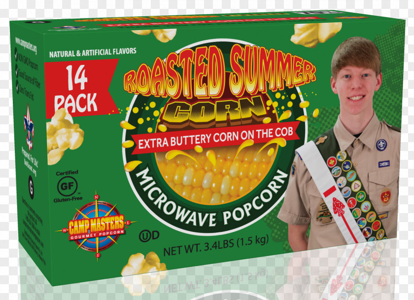 Roasted Corn Microwave Popcorn Kettle On The Cob Boy Scouts Of America PNG