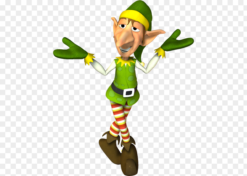 Santa Claus Duende Elf Fairy PNG