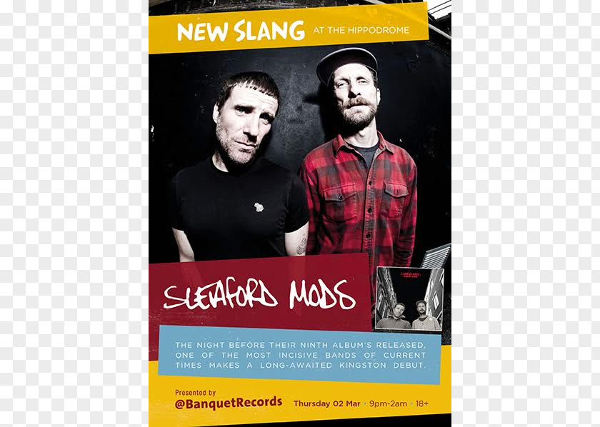 Film Poster Sleaford Mods Jason Williamson Key Markets PNG