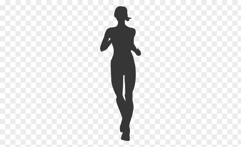 Jogging Transparent Background Silhouette PNG