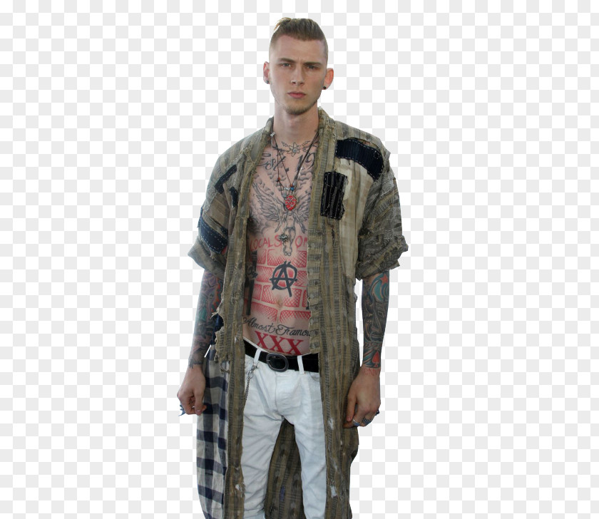 Machine Gun Kelly LTFU EST 4 Life Lace Up Outerwear PNG