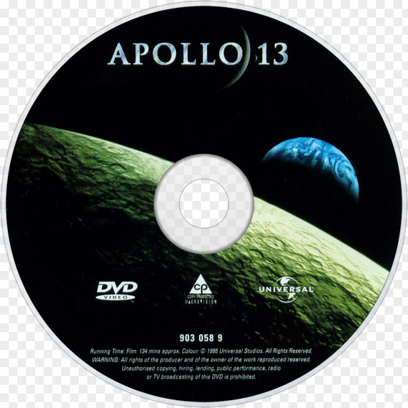Movie Poster Compact Disc DVD Ultra HD Blu-ray Apollo 13 PNG