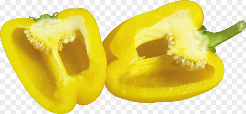 Pepper Image Bell Chili Yellow PNG