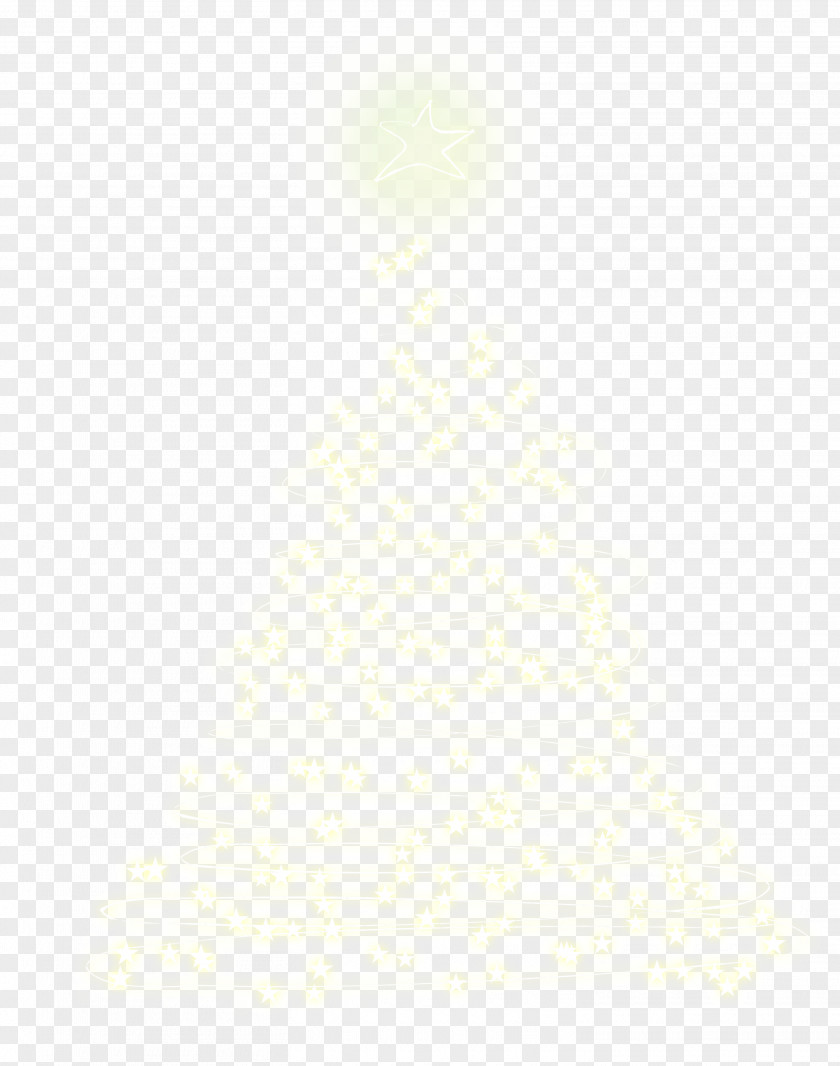 Star Christmas Tree Feather PNG