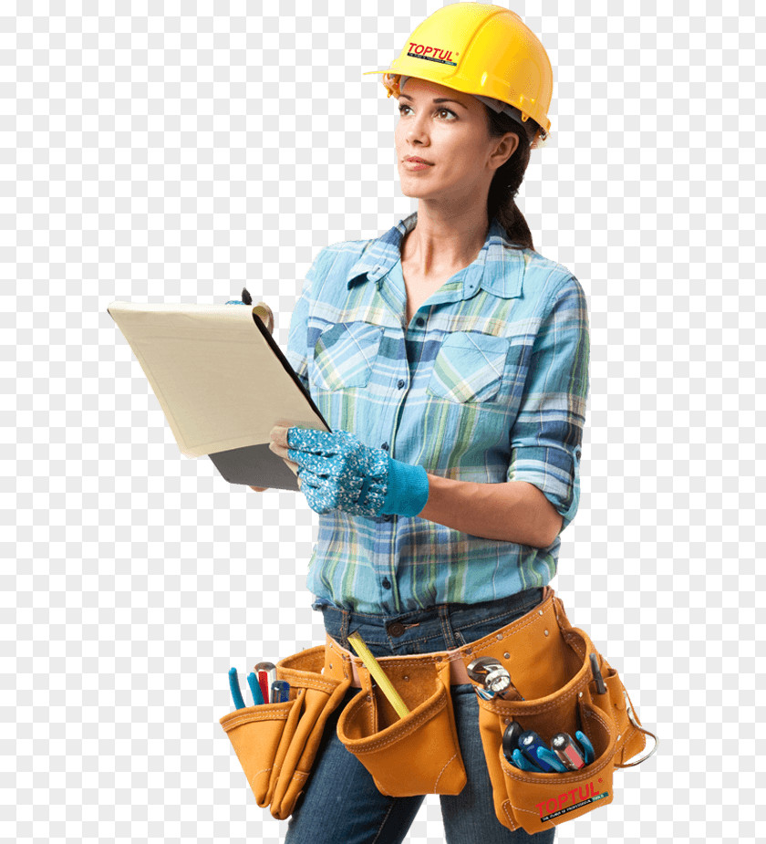 Woman Laborer Architectural Engineering PNG