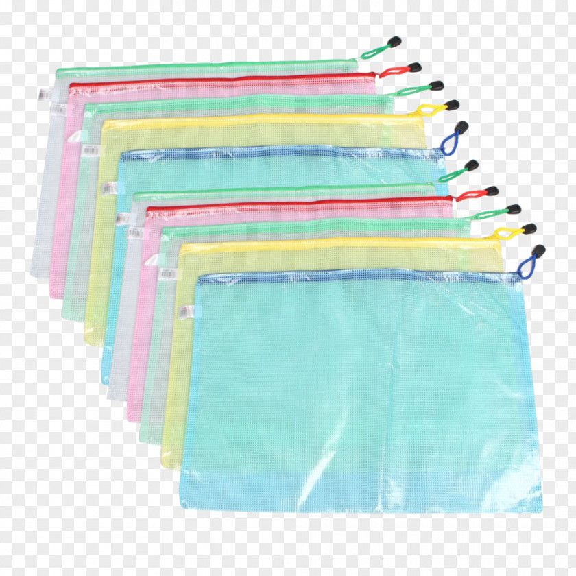 Zipper Paper Plastic Document Storage Bag PNG