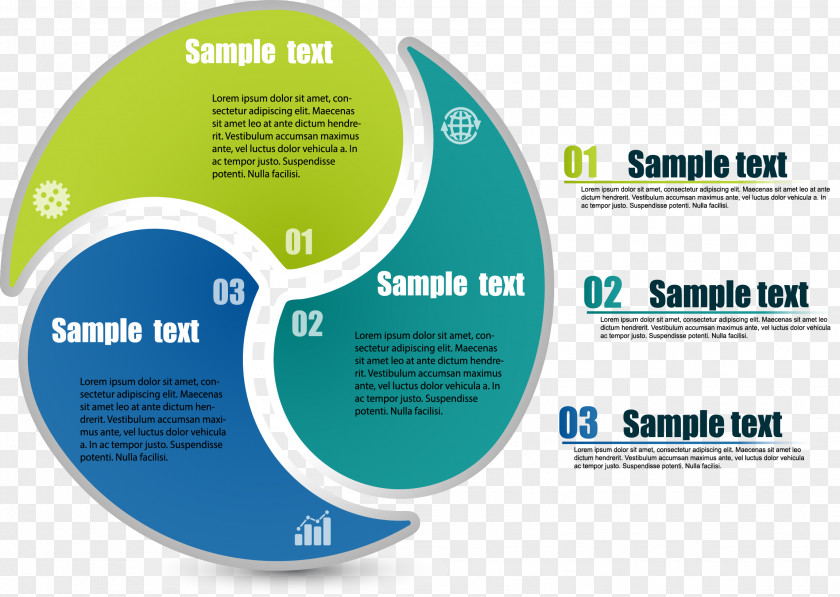 Blue Business Chart Infographic Illustration PNG