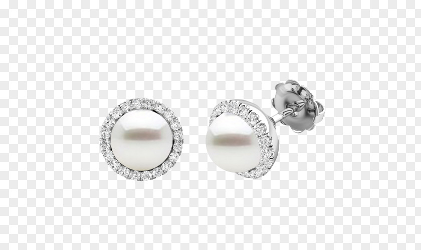 Cultured Freshwater Pearls Pearl Earring Diamond Jewellery Wedding Ring PNG
