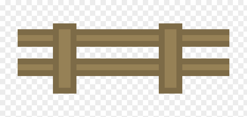 Fence Picket Pixel Art PNG