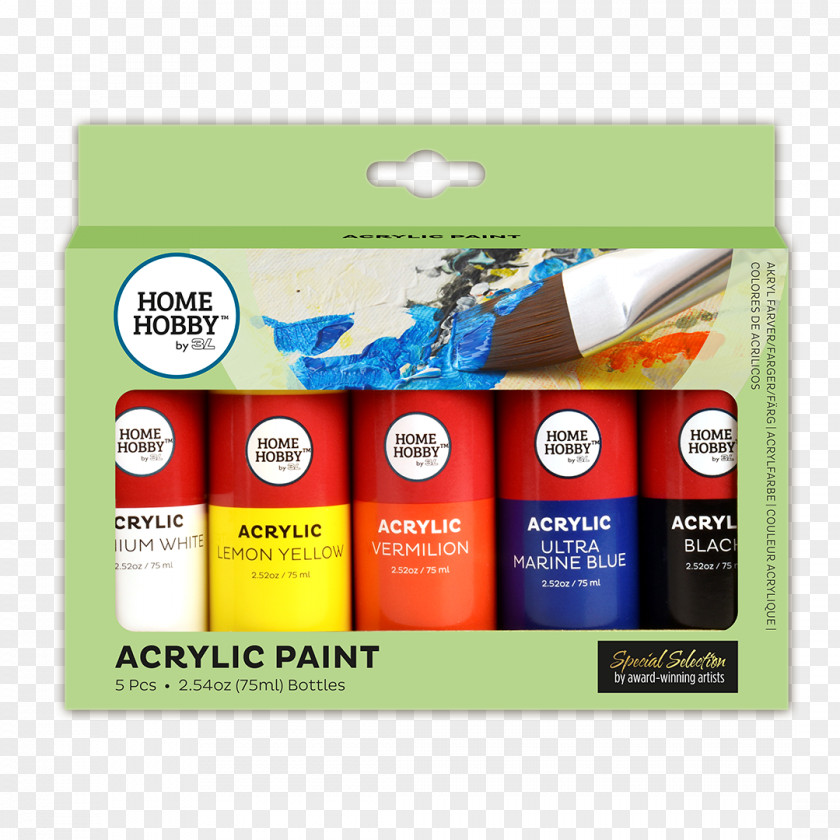 Paint Acrylic Paper Poly Tube PNG