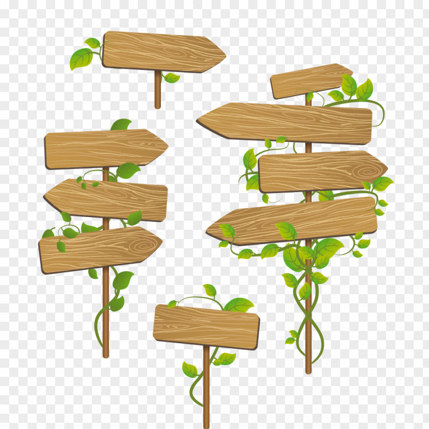 Wood Signs Euclidean Vector Stock Illustration Shutterstock PNG