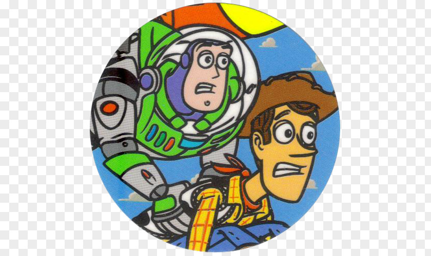 Buzz And Woody Sheriff Toy Story Panini Film Cartoon PNG