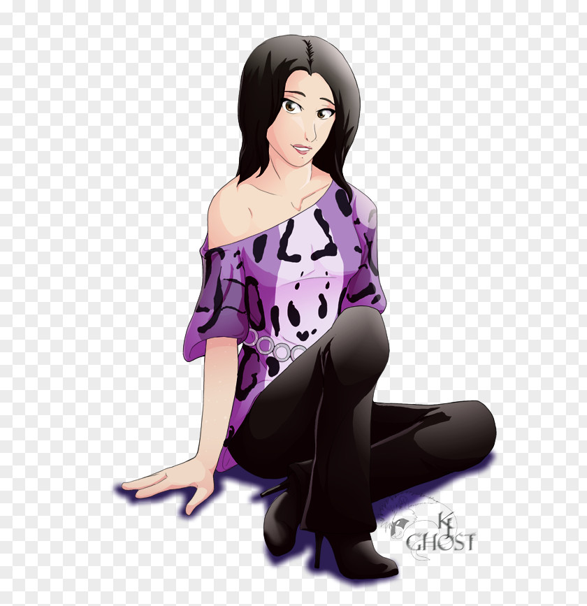 Design Cartoon Beauty.m PNG