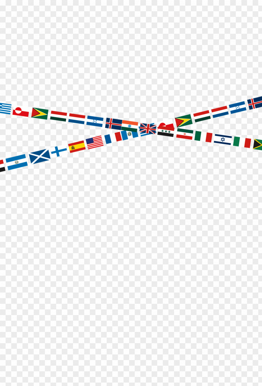 Flag Ribbons Colored Festive World Travel Ribbon National PNG
