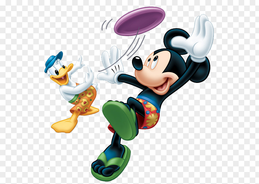 Pateta Streamer Mickey Mouse Minnie Donald Duck Pluto Goofy PNG