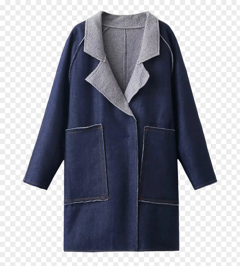 Denim Pocket Overcoat Sleeve T-shirt Clothing PNG