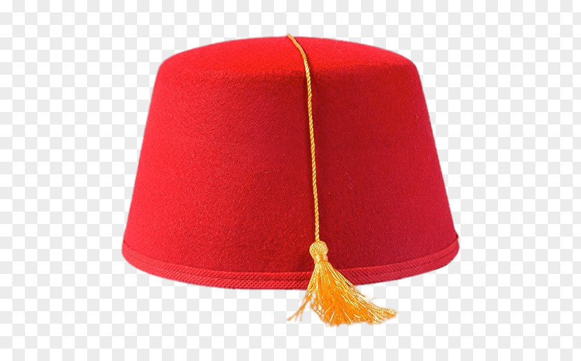 Fez With Gold Tassel PNG Tassel, red and yellow pez hat clipart PNG