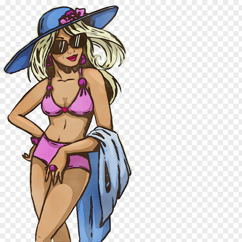Hat Costume Accessory Cartoon Animation Headgear Bikini PNG