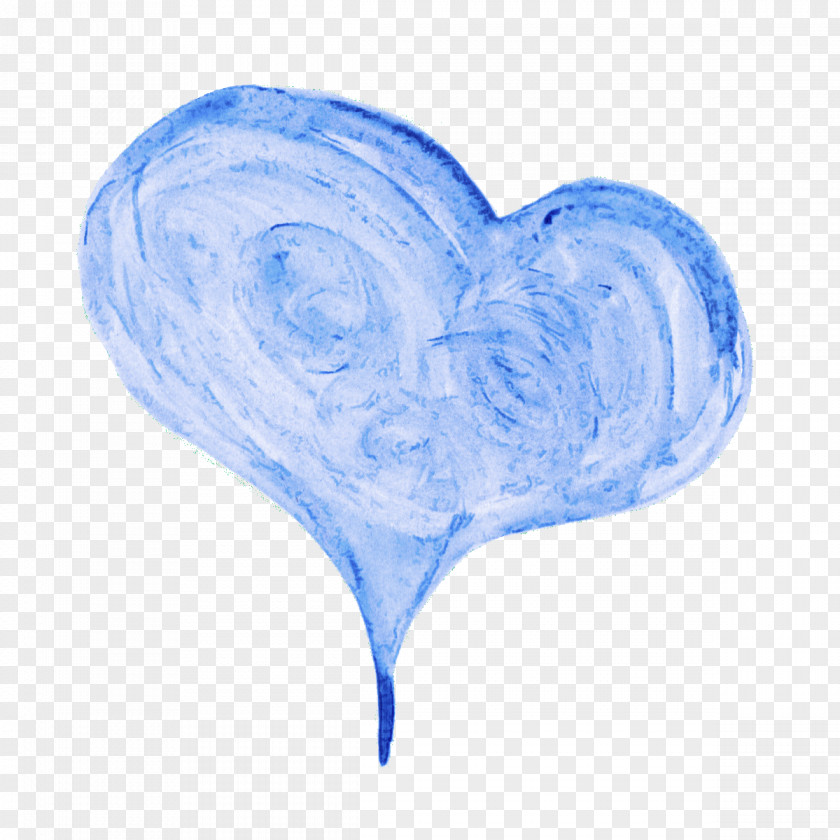 Heart Blue PNG