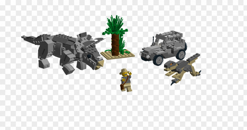 Lego Dino Triceratops Safari (LEGO Nonfiction) Velociraptor Minifigure PNG