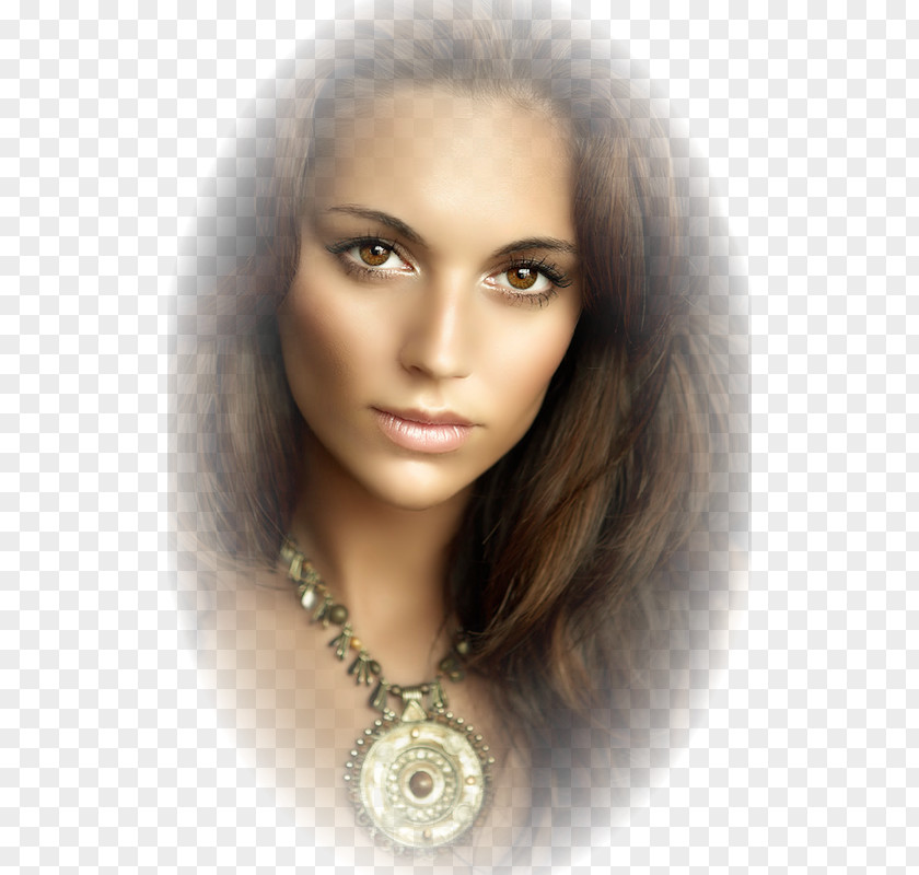 Olive Skin Human Color Hair PNG